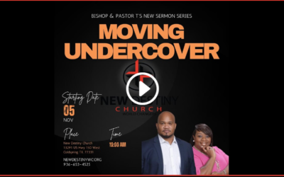 Bishop and Pastor Tonya Harden series “Moving Undercover”